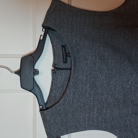 Banana Republic Factory Charcoal Mini Houndstooth Sheath Dress - Picture 8 of 13